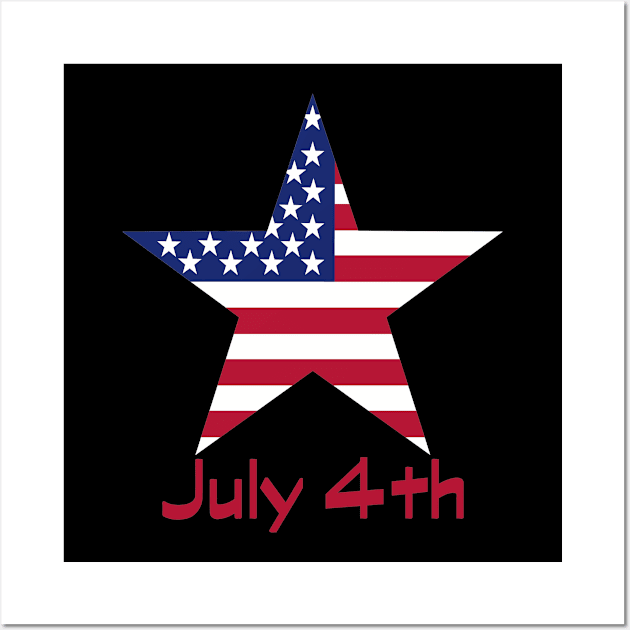 July 4th Wall Art by Designzz